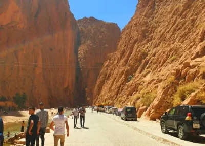 todra gorge in tourism morocco