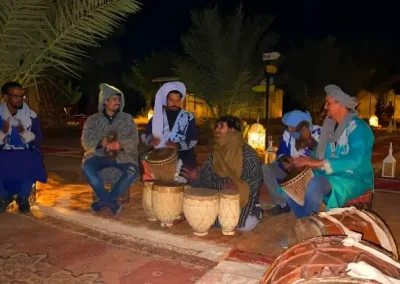 night in desert sahara on desert trips