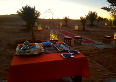 desert merzouga in morocco itinerary