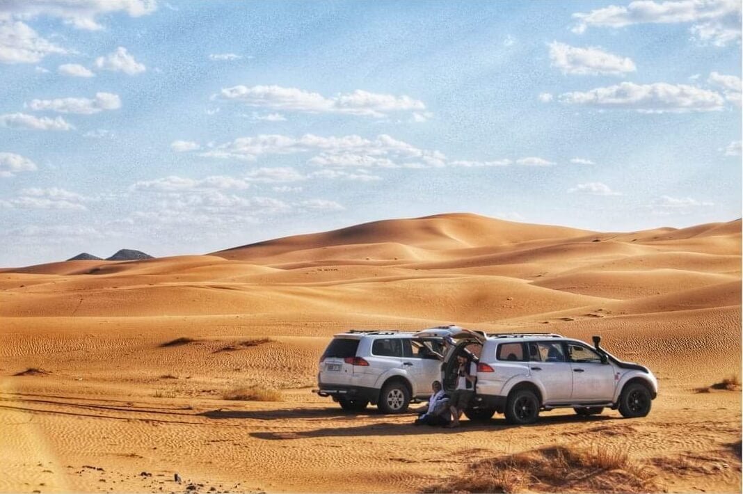 desert merzouga in morocco itinerary